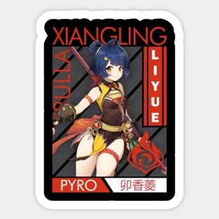 Xiangling - Genshin Impact Sticker